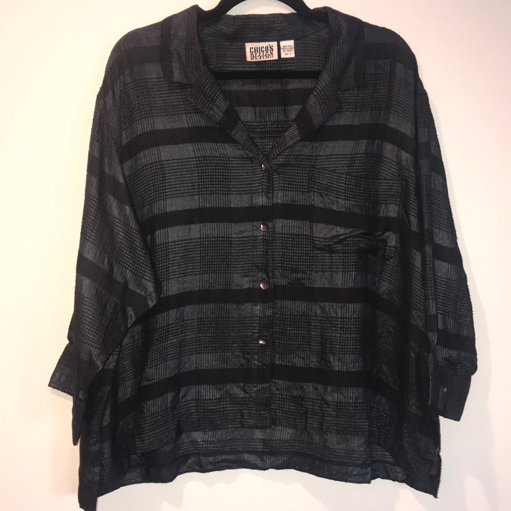 Vintage Chico’s Design button up blouse